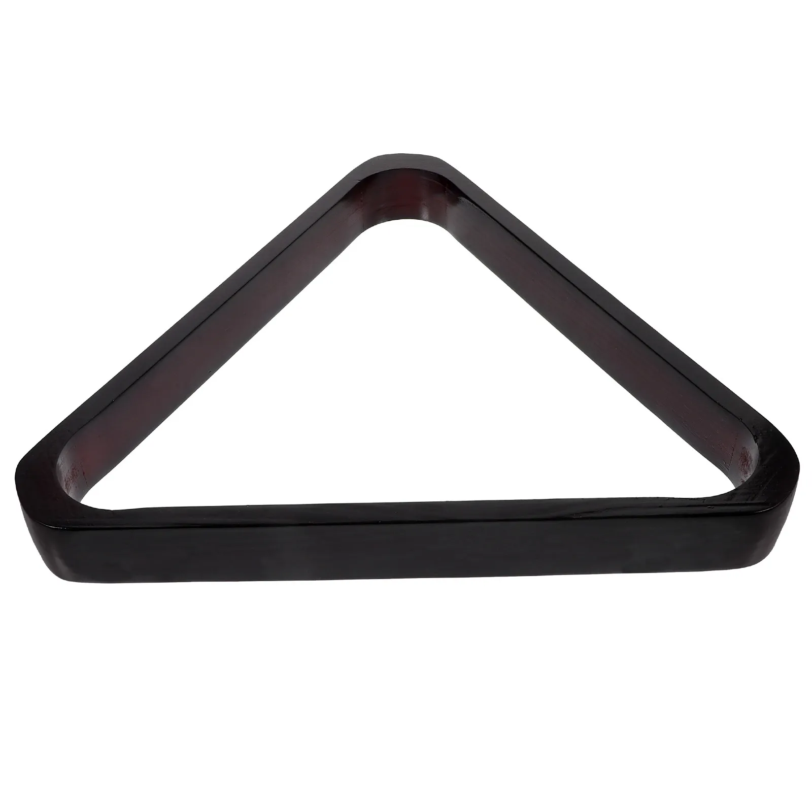

Sturdy Wood Billiard Triangle Frame Heavy-Duty Pool Rack for Billiard Balls Organization Compact Design Ideal for Home Party