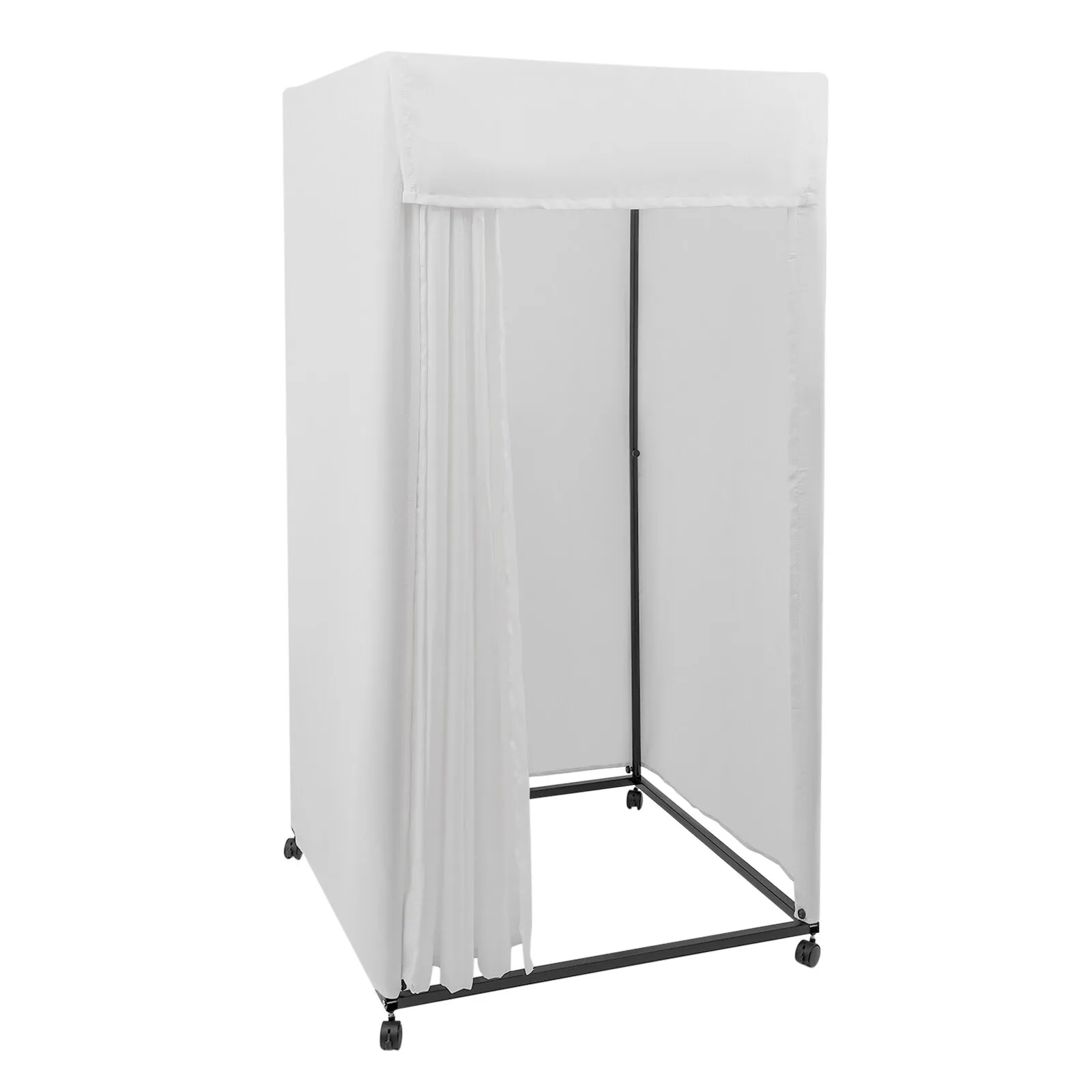 غرفة تركيب مربعة احترافية مقاس 200 × 100 × 100 سم - غرفة تزيين محمولة قابلة للدوران لمتجر البيع بالتجزئة والبوتيك