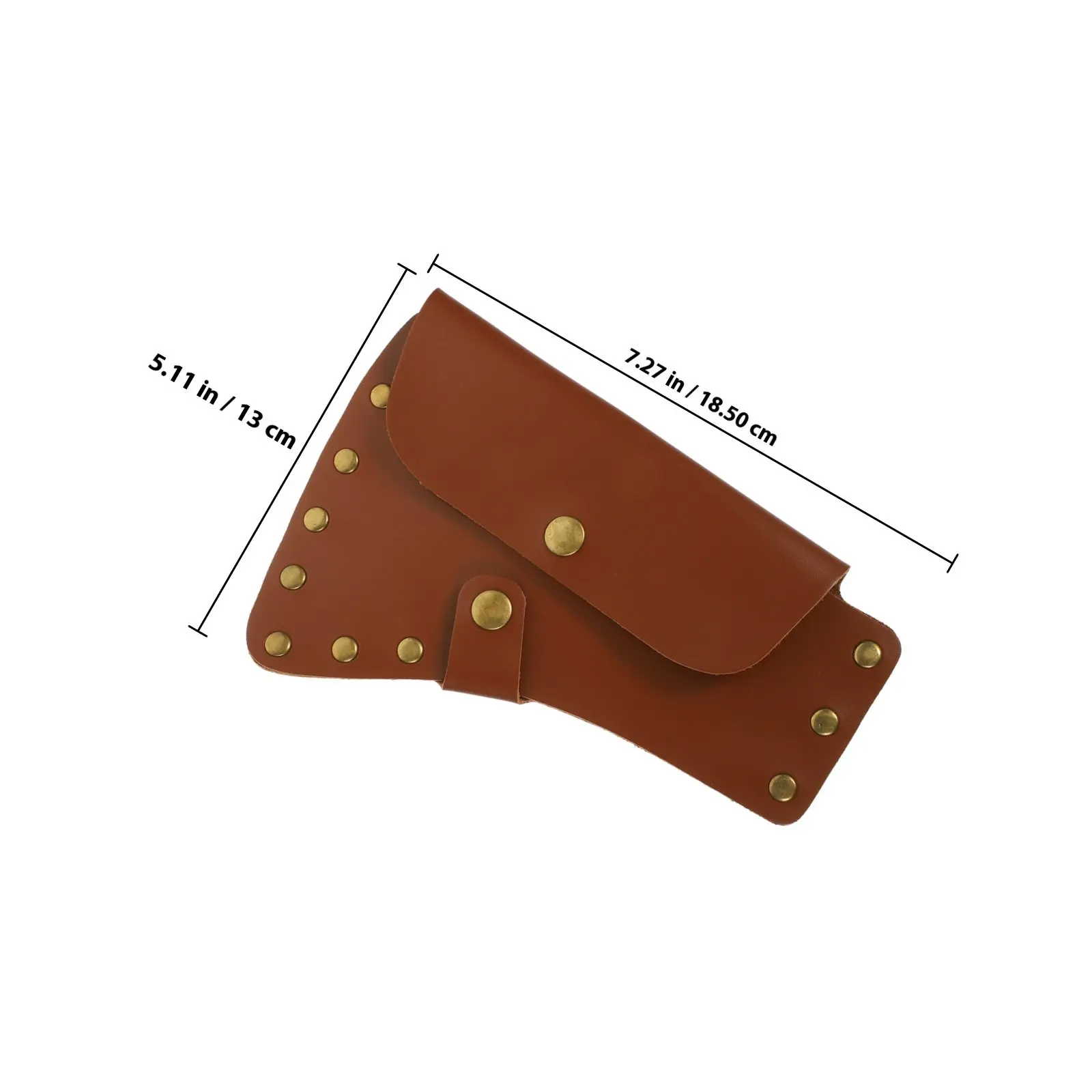 Axe Cover Portable Hard PU Protective Case Sleeve Universal Hatchet Cover Outdoor Camping Protector Protector Sleeve
