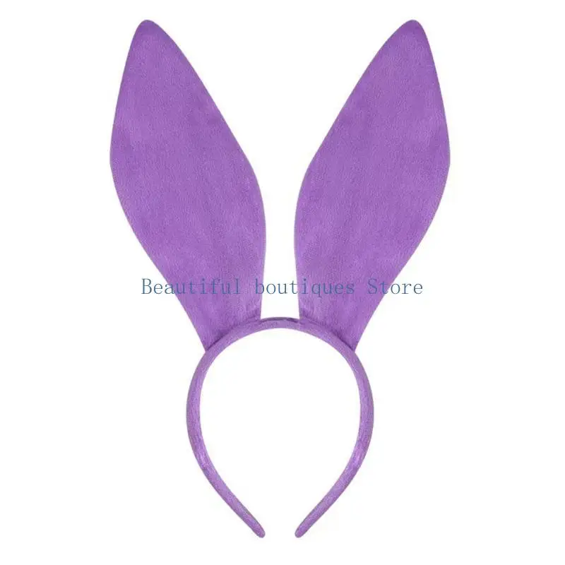 

U4LF Sweet Rabbits Ears Hairbands for Photo Studio Halloween Eye-catching Props for Halloween Party Daily Wear Headpiece