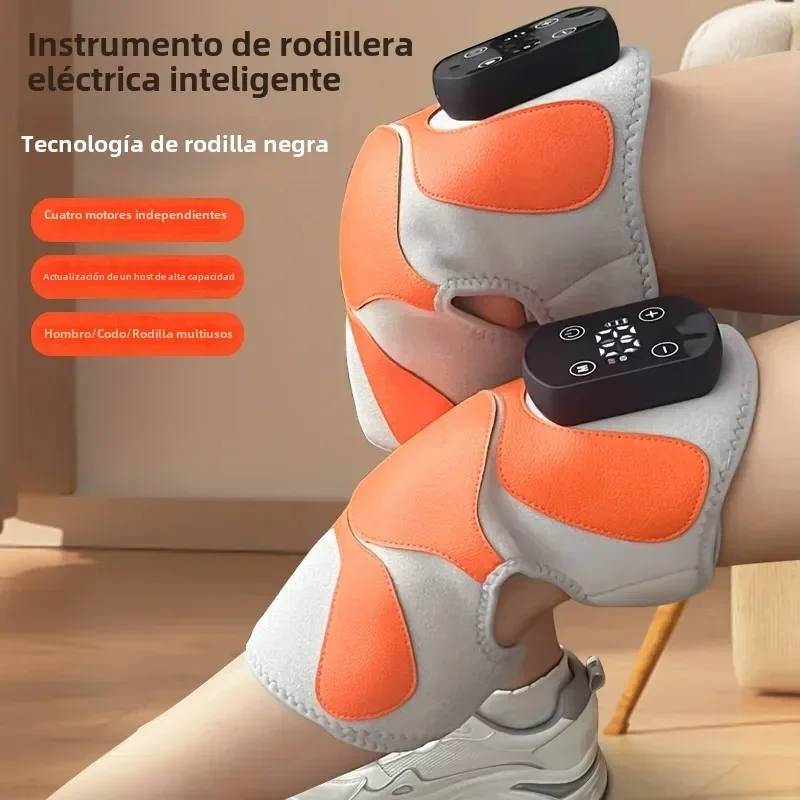 

Smart Leg Massager Deep Tissue Vibration 5 Speed Levels LED Display Portable Muscle Relaxation Pain Relief Massager