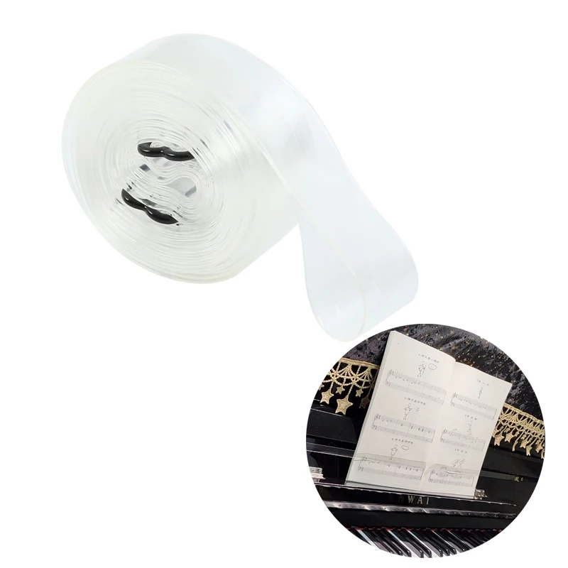 

Universal Music Strap for Grand Pianos/Upright Pianos, Special Accessory for Securing Sheet Music, Music Clip