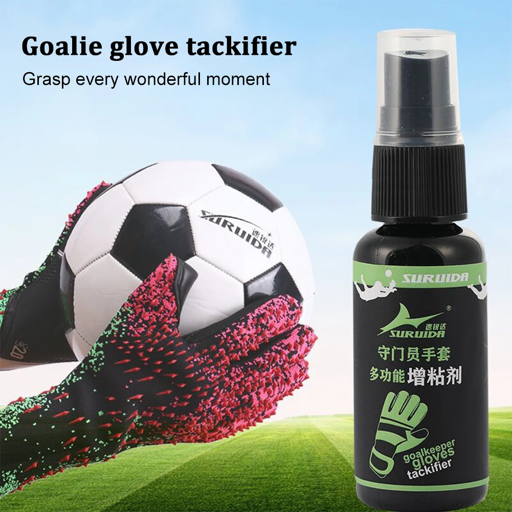 30ML Goalkeeper Gloves Glue Sticky Cleaning Agent Soccer Gloves Grip Reinforcement Professional Goalkeeper Gloves Tackifier