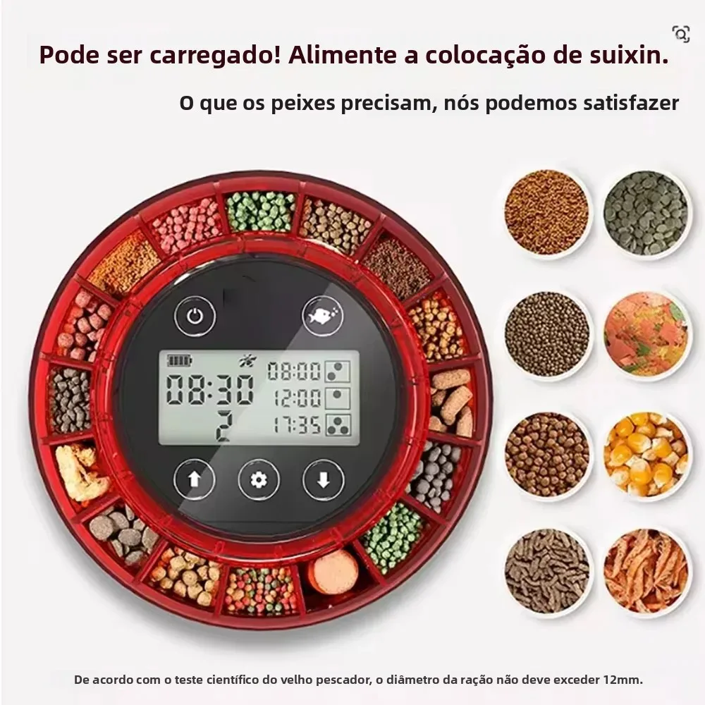 aquarium-automatic-fish-feeder-–-moisture-proof-precision-feeder-betta-vacation-feeder-usb-rechargeable-timer-with-lcd-display