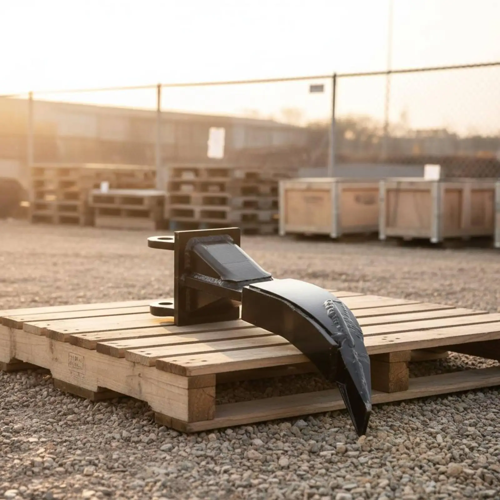 Soil Loosening Attachment Welded Steel Earthmoving Accessory Curved Shank for Excavation Tasks