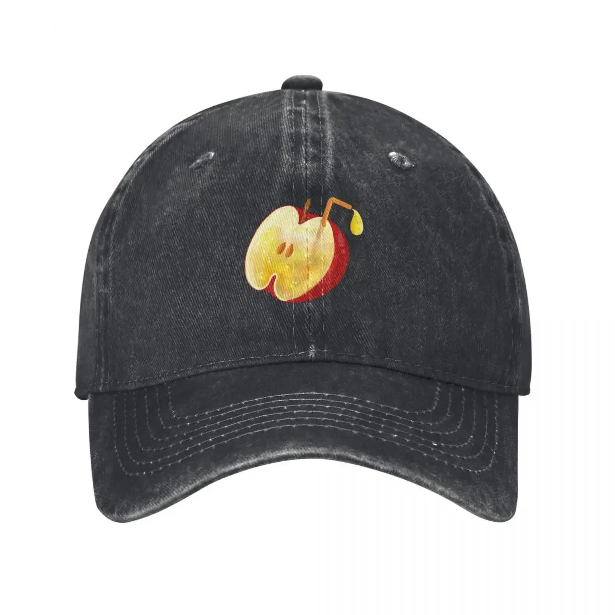 

Cute Apple Juice Baseball Cap Hat Luxury Brand cute derby hat Male Women's