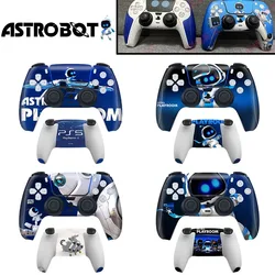 Astro Bot Cartoon PS5 Gamepad Vinyl Decal Skins for Sony Playstation 5 Protective Cover Controllers Stickers Game Accessories