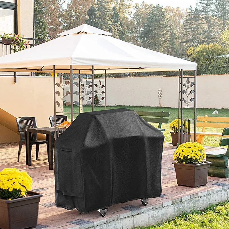 Grill Cover,600D Heavy-Duty 58 Inch Waterproof BBQ Cover for Weber, Char-Broil Nexgrill Gas Grill,Fade&Weather Resistant