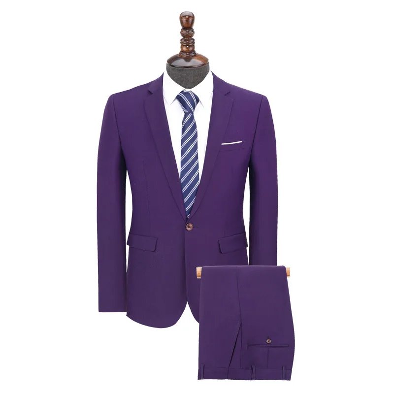 

L055 Men's suits high-end business casual suits