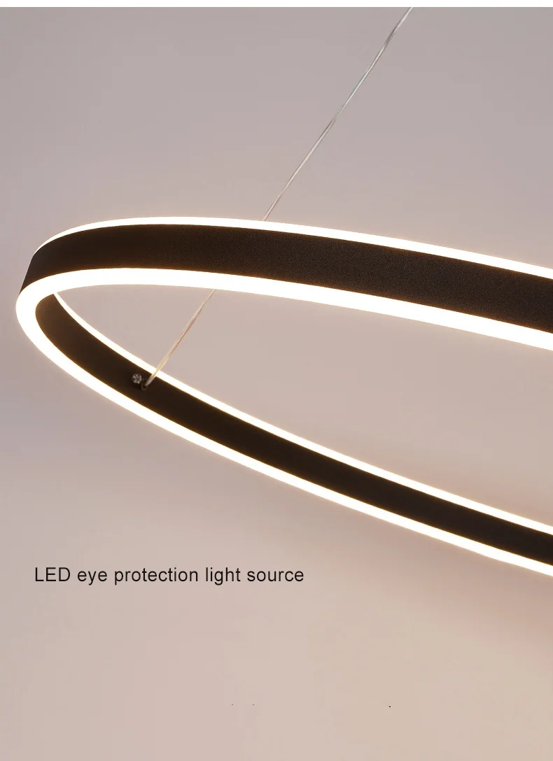 Minimalism Circle LED Ceiling Chandelier