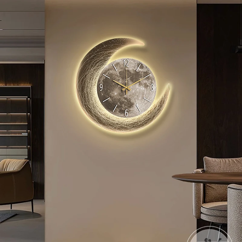 luxury digital Wall Clock silent modern garden round Wall Clock modern creative reloj pared decorativo living room furniture