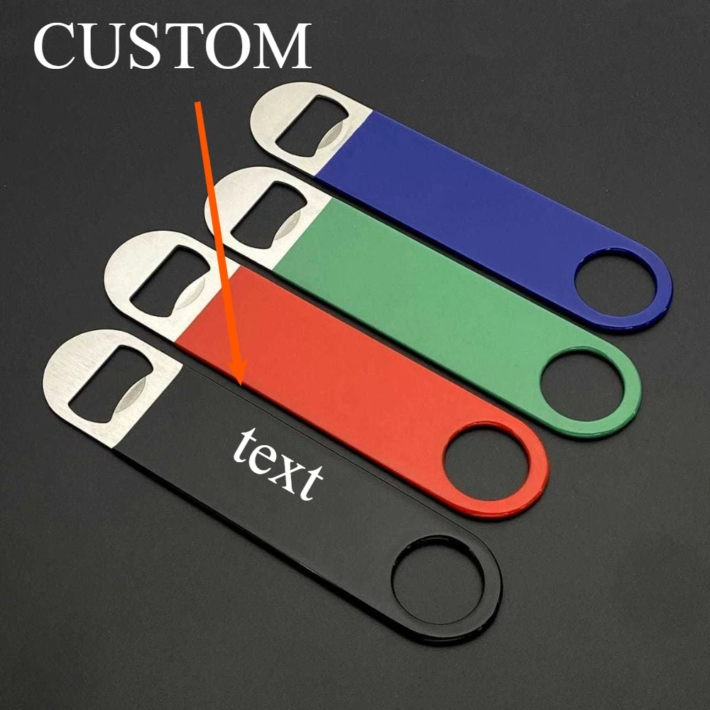 

Durable Ultrathin Metal Keychain Beer Bottle Opener Portable Small Tool Multi Color Handheld Bottle Opener Keyring Practical