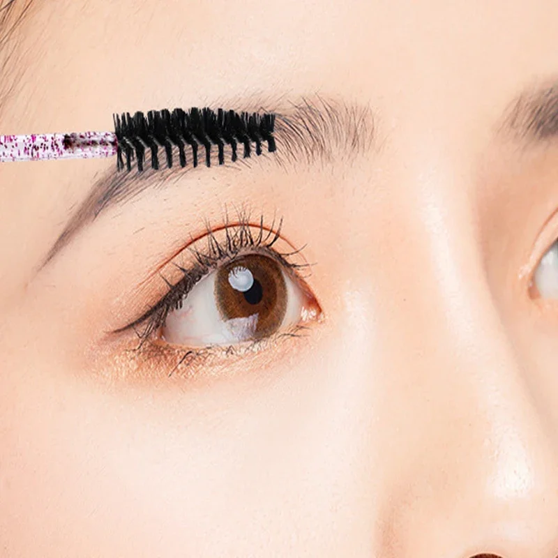 Applicateur de mascara pour les yeux, ensemble de pinceaux cosmétiques, outil de maquillage, baguette d'extension de cils, pinceau à sourcils poulet, 50 pièces