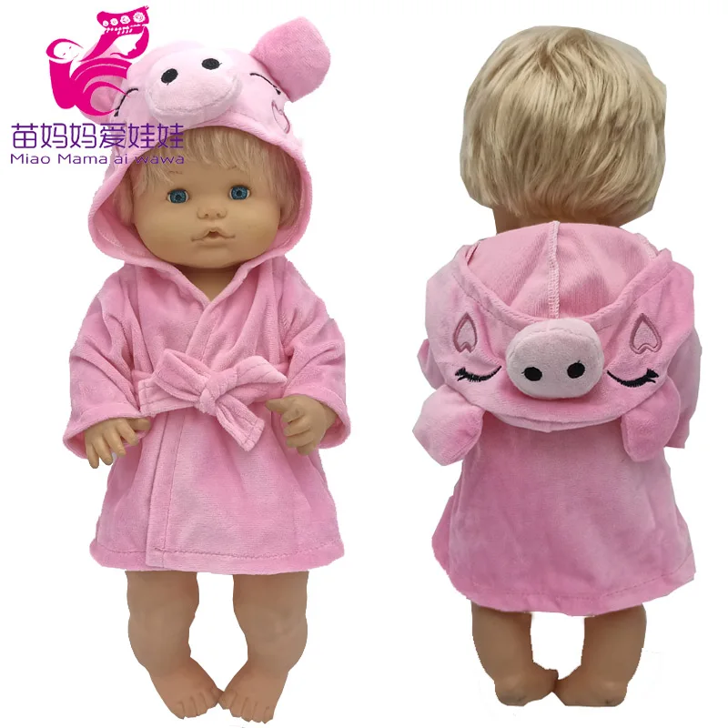 Dolls Clothes Swim Beach Wear Nenuco Ropa Y Su Hermanita 43 Cm Reborn Baby Doll Bathrobe Costumes