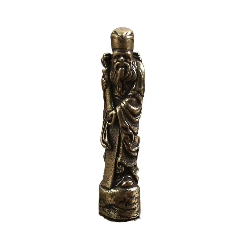 Creative Copper Crafts Buddha Sculpture Handmade Carved Buddha Pendant Accessories DIY Buddha Miniatures Porch