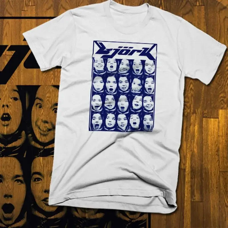 Bjork Tshirt, all sizes, new, indi punk music, Europe, Björk, 2 colors