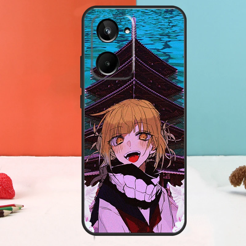 Anime Vaporwave Glitch For Realme 11 12 Pro Plus 9 10 GT5 GT3 GT Neo5 C35 C31 C30 C33 C51 C53 C55 C21Y C25s Case