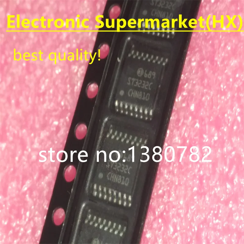 Free Shipping 10pcs-50pcs ST3232C ST3232CTR TSSOP-16 Best Chip In Stcok!