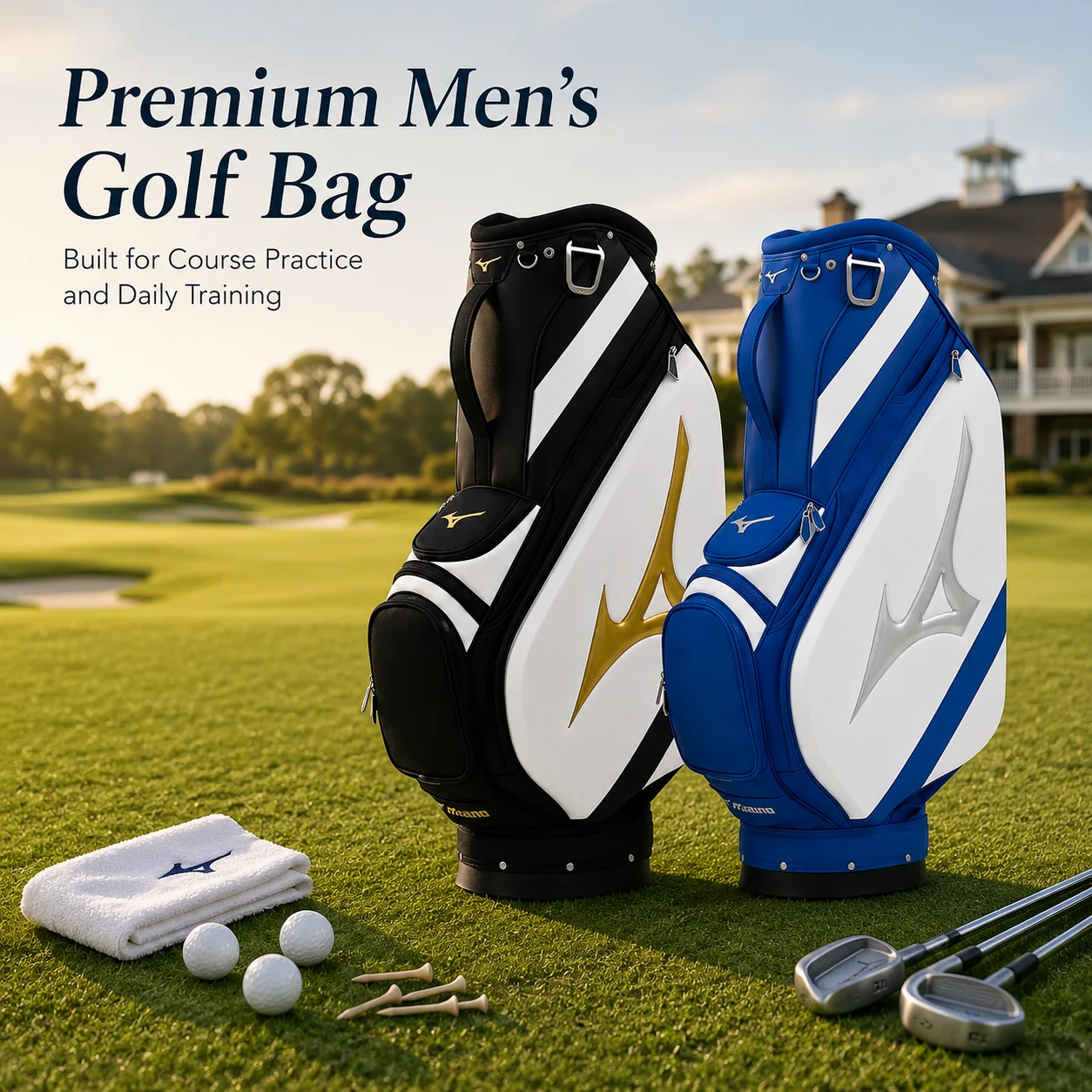 Mizuno Men's Golf Bag Premium  - Sports Equipment Cart recension och pris
