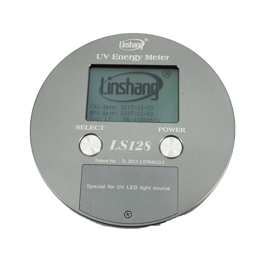 LS128 UVALED Lamp Intensity Power Meter Digital 340nm to 420nm Light UV Power Puck Radiometer Integrator UV Energy Meter