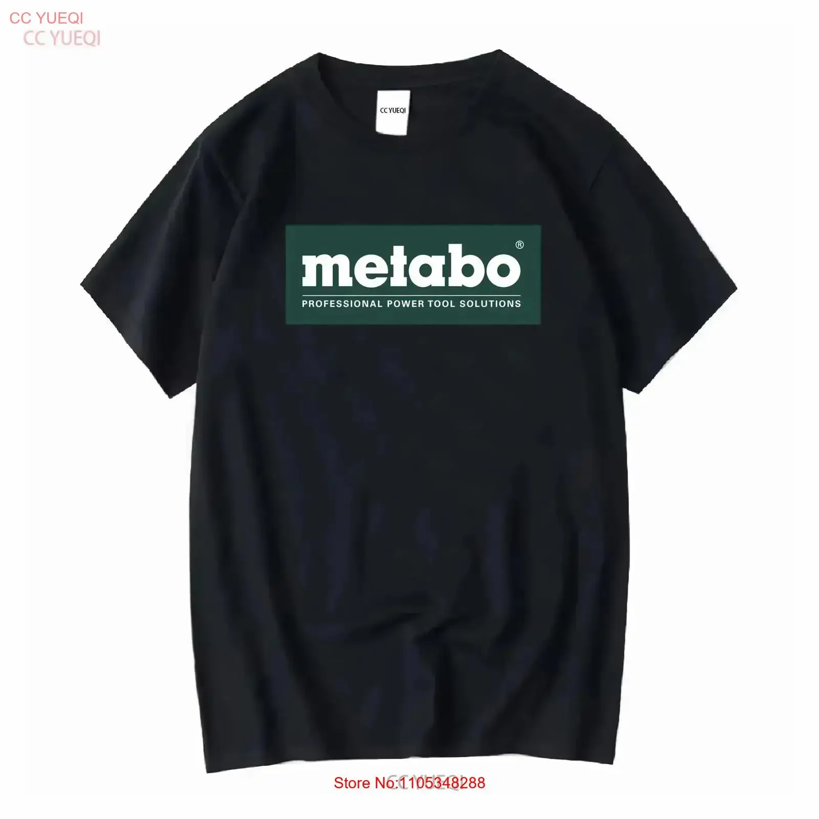 NEUES Metabo Professional Tools Logo Lustiges T-Shirt in US-Größe Vintage Washed Casual Herren Designer-Kleidung Dehnbar Stylisch