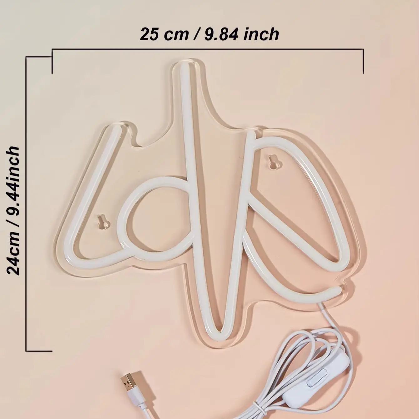 Chi-buy LED Neon LOVE USB Powered Neon Signs Decor Lamp Signs Birthday Gift Wall Art For Bedroom Room Bar Shop