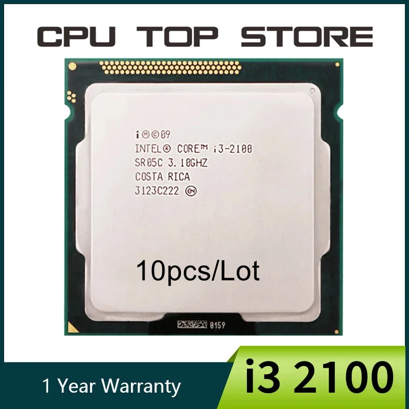 مراجعة شاملة لمعالج Intel Core i3-2100 بسرعة 3.1 جيجاهرتز – الأفضل للاستخدامات المكتبية والألعاب الخفيفة
