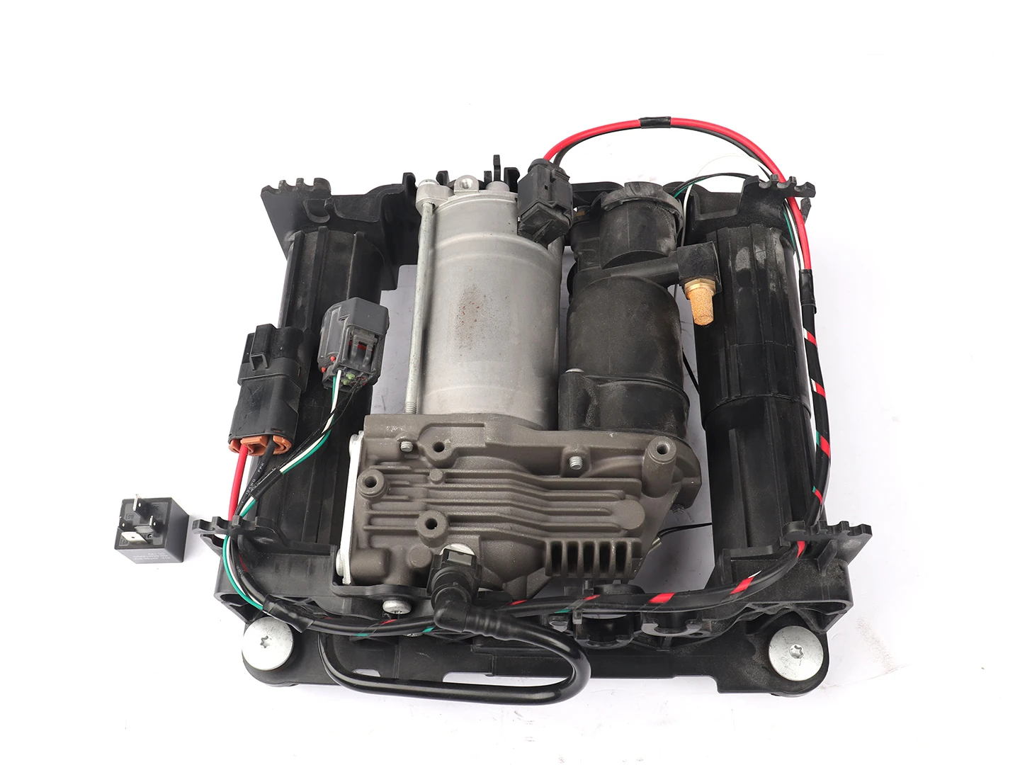 Air Suspension System Air Compressor for Land Rover Range Rover L322 with Bracket Without Valve LR041777