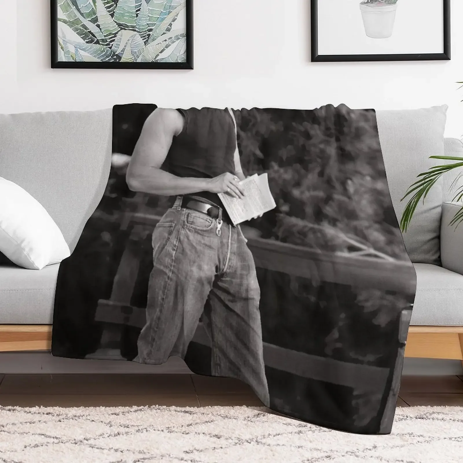 Nick Kamen Throw Blanket Decorative Sofa Giant Sofa Blankets For Bed Soft Big Blankets