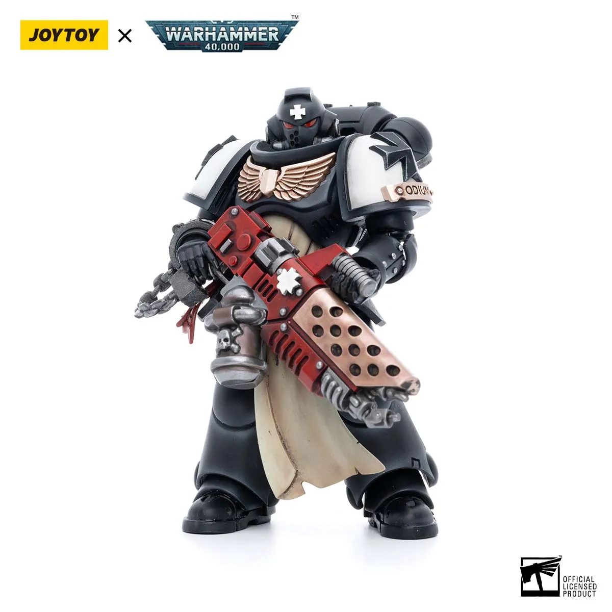 [IN MAGAZZINO] JOYTOY Warhammer 40K Action Figure 1/18 Black Templari Primaris Initiate Fratello Raemont Anime Figure Giocattoli Modello