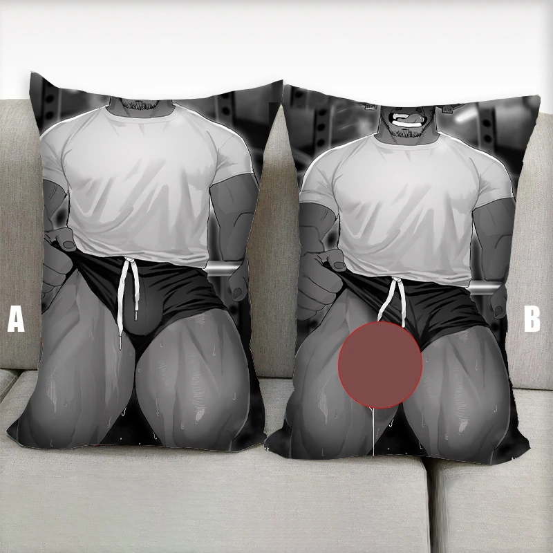 

Dakimakura Anime Pillow Thighs Furry Nsfw Half Body Cartoon Pillow Core Double Side Print Bedding Gifts