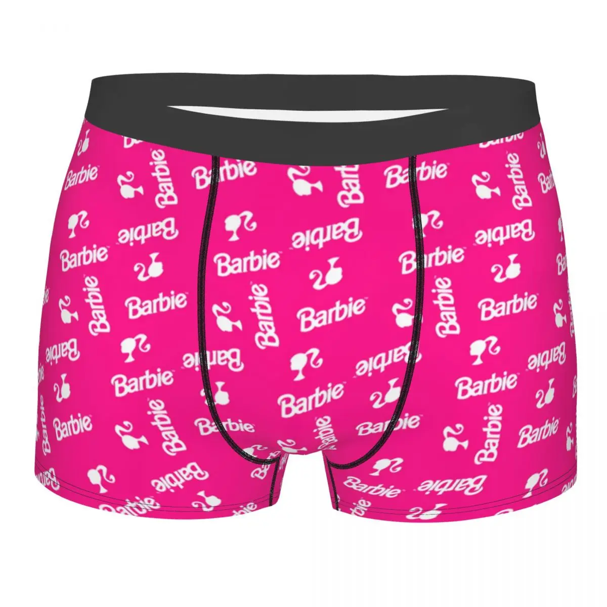 Custom Male Cool Barbie Men Underwear Boxer Briefs Breathable Shorts Panties Underpants