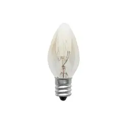 E12 Light Bulb 220V 10W 100LM 2700K Transparent Warm Color C7 Incandescent Tungsten Night Lamp Bulb Himalayan Salt Lamp Dropship