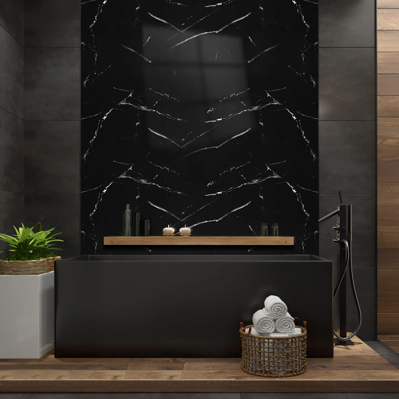 

Marble Wallpaper 60cmx10m Jazz White Self Adhesive Sticker for Walls Furniture Kitchen Bathroom Vanities Decorative Easy No Glue