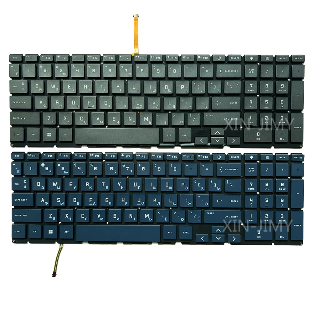 

16-D Russian Keyboard For HP Victus 16T-D 16-D0013dx 16-D0030 16-d0128TX 16-d0129TX 16-E ‎16-E0010NR ‎16-E0078ur TPN-Q263