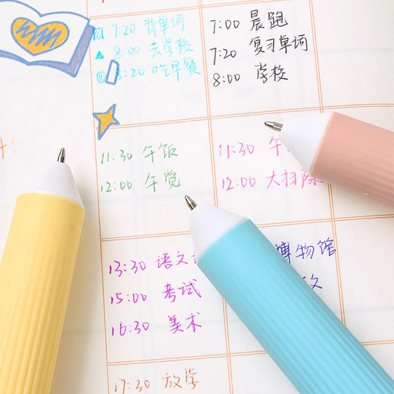 

Multicolor Pen 0.8mm 60 Colors Retractable Point Pen With Journal Students Stationery For Teacher Students Planner School