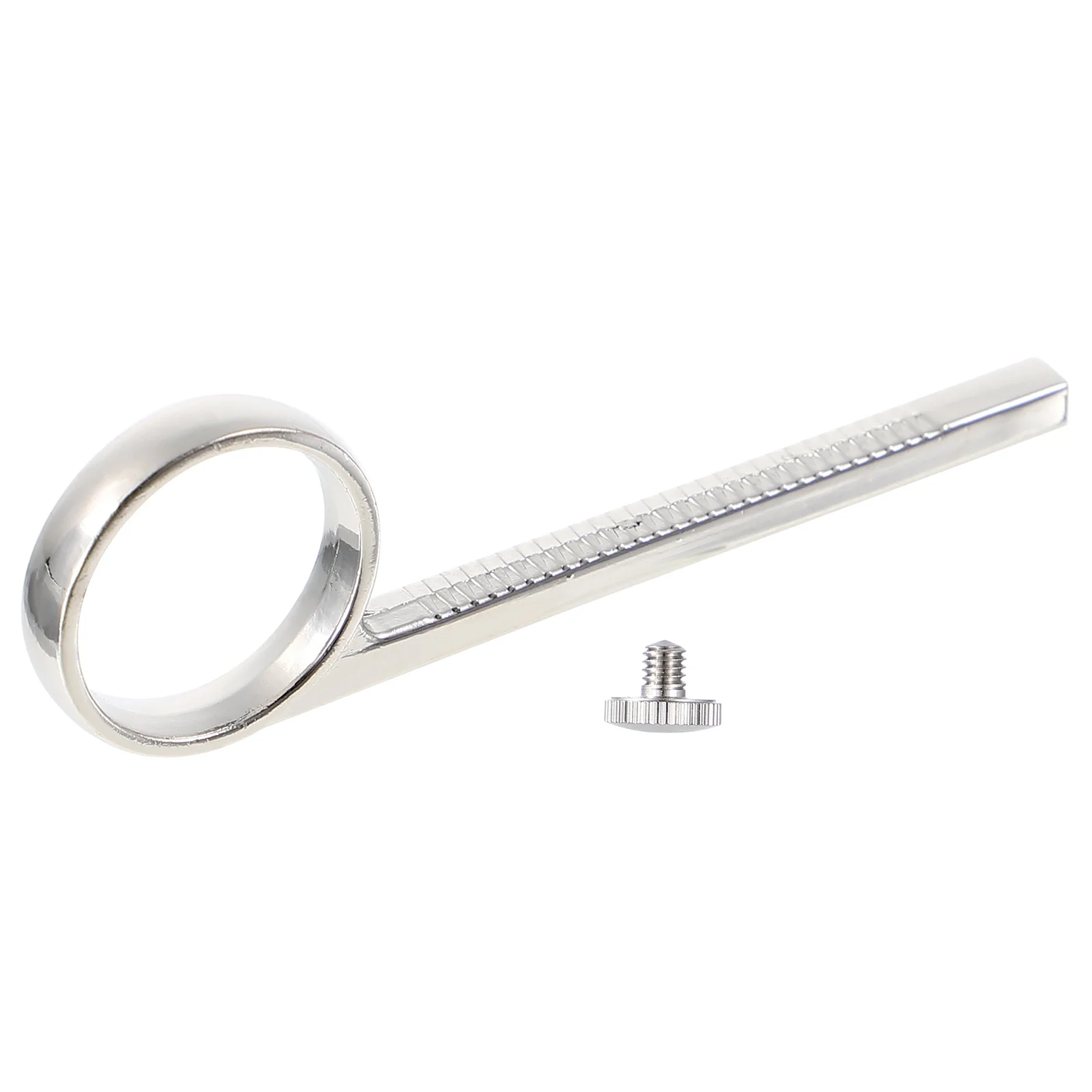 1 مجموعة البوق البنصر ملحق معدني قوي دائم سطح أملس البوق البنصر ملحقات الآلات الموسيقية #3