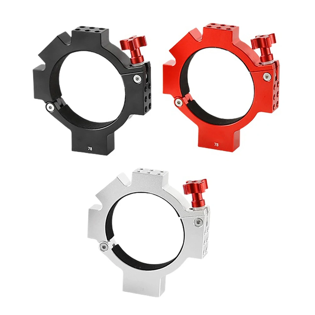 /Holder For Ring For ASI Cooled Cameras 78mm ID Aluminum Alloy Telescope Mounting Clamp With For M6 And 1/4 Inch Thread For Astr