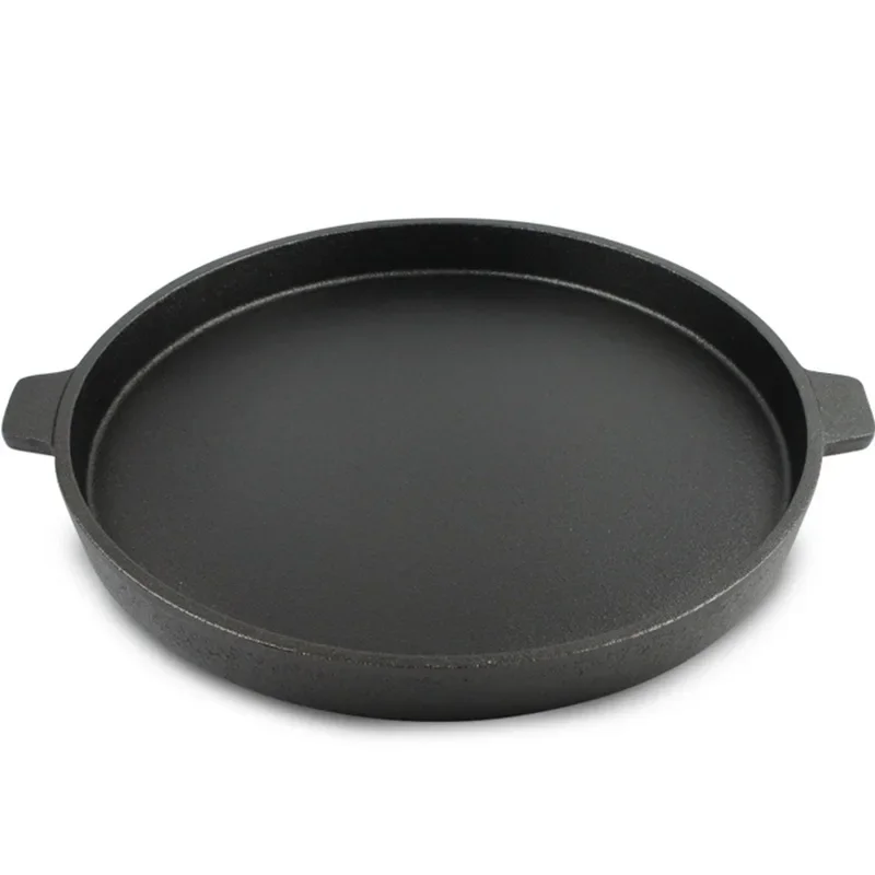 

Thickened, large fish pan, frying pan, commercial, pig iron