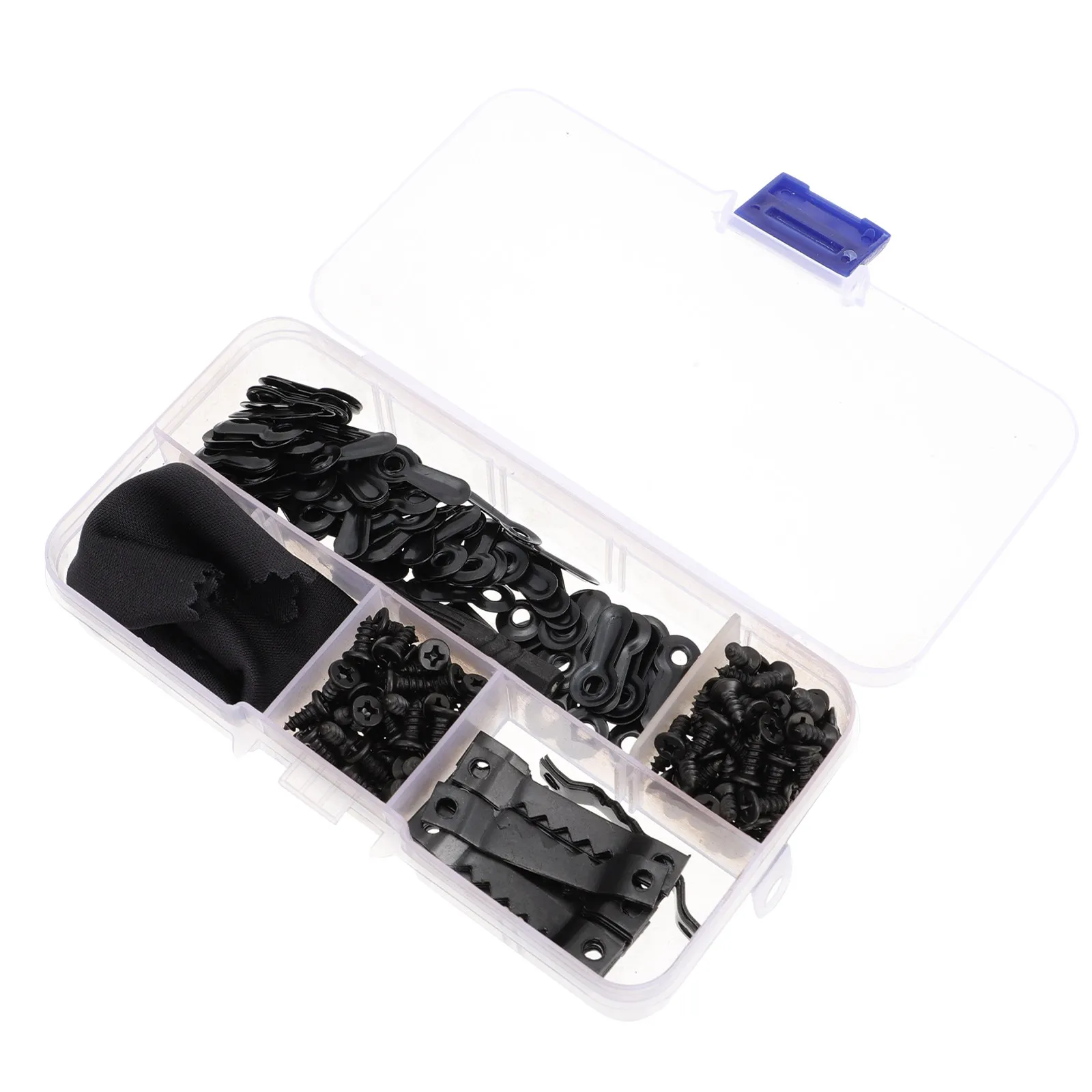 1Set Premium Steel Photo Frame Hook Hanging Kit Rust Proof Strong Structure Complete Accessories for Pictures Mirrors Degrees
