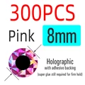8mm Rosa 300 piezas
