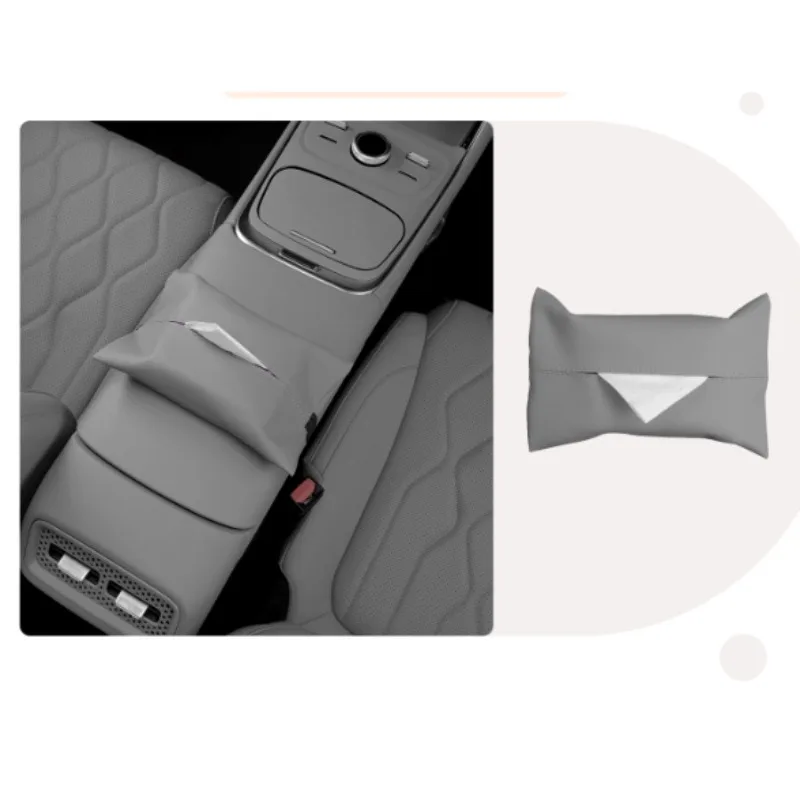 

For Geely Galaxy A7 Original Car Color Car Tissue Bag Seat Back Tissue Box Bag Storage Storage Box Accessories