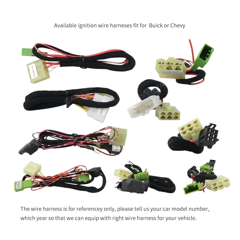 EASYGUARD مفتاح ذكي CAN BUS Pke Kit Keyles نظام الدخول إنذار السيارة عن بعد بدء التوصيل والتشغيل مناسب لسيارات بويك وشيفي