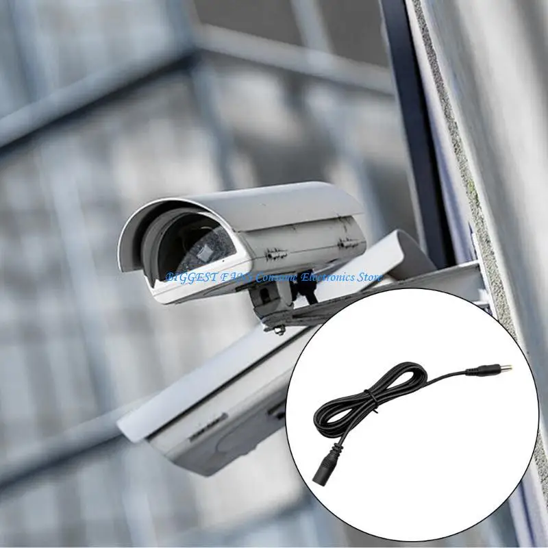 

Extension Cable for Security Cameras DC5.5mm x 2.1mm Female to Male Cord