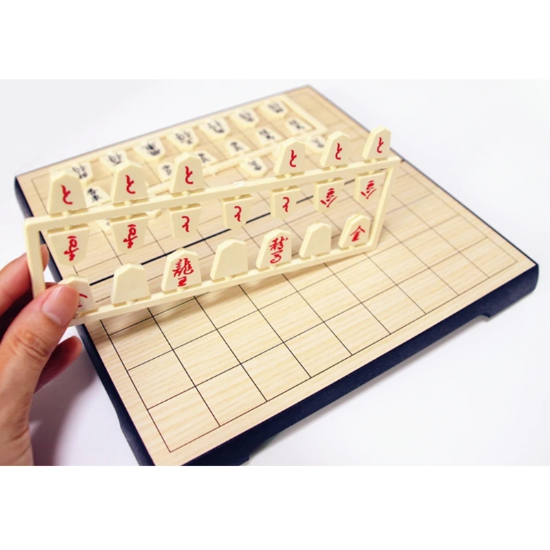 Japan Chess Foldable Japanese Shogi Game Board Game Intelligence Toy