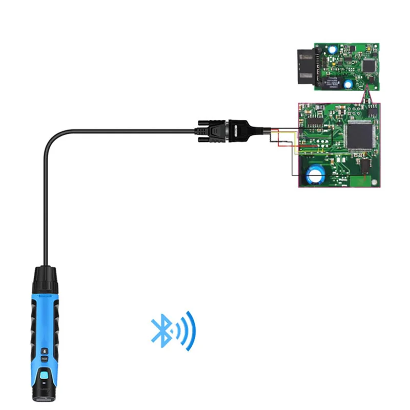 A33K-For Xhorse VVDI Key Tool Plus Pad& VVDI Mini Prog Compatible XDNP34 MCU Cable Adapter