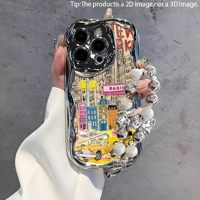 Phone Cases York - New York Cityscape Pattern 2D Irregular