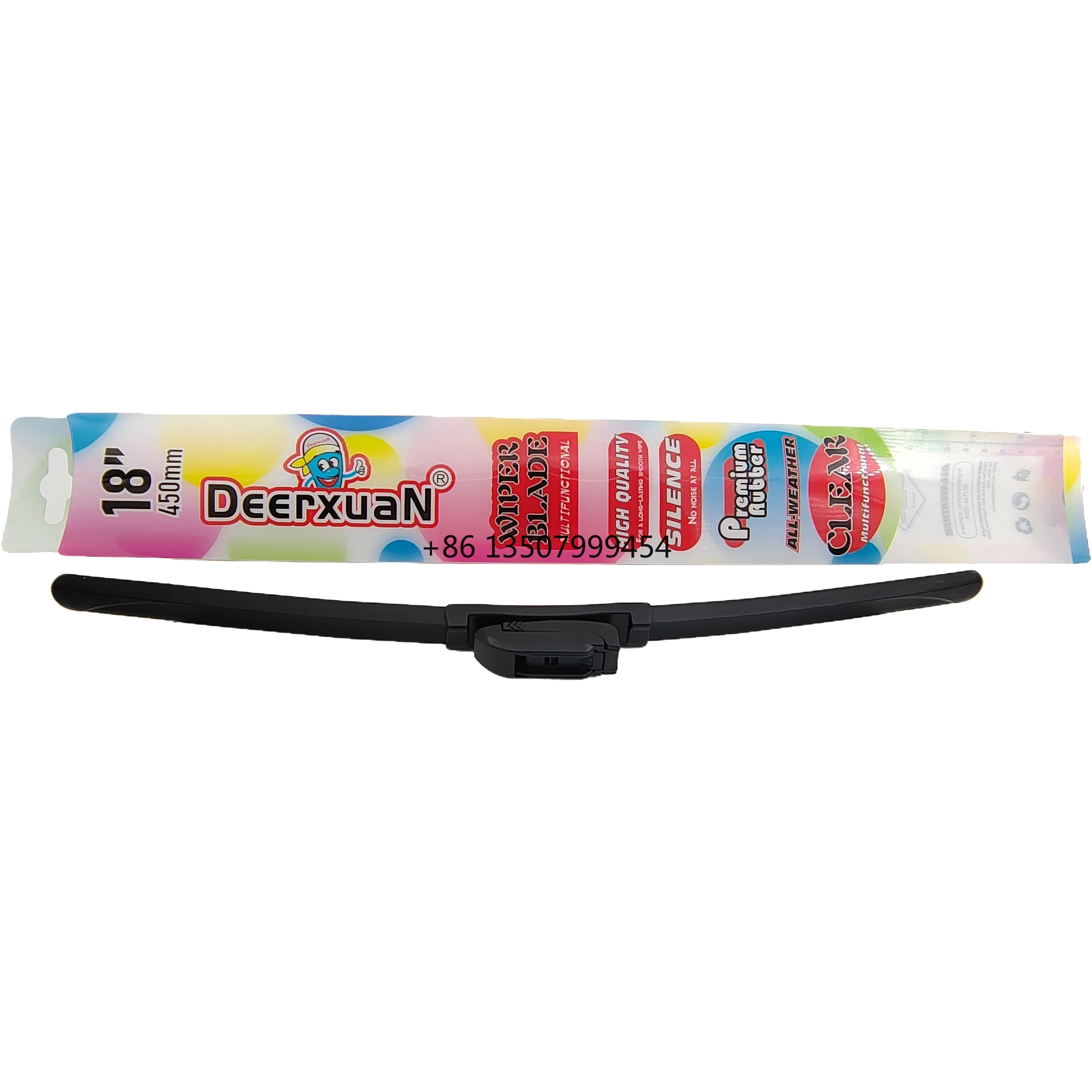 

Deerxuan S169C Japanese Wiper Blade Coating Silica Gel Universal Wiper Blades for CR-V RAV4 Cars 14"-26" Size