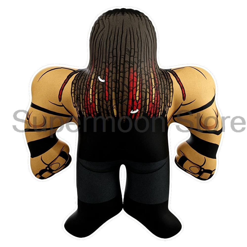 Jacob Fatu Eagle Big Shots Pillow Cartoon Character 3D Soft Stuffed Toy Sofa Cushion Home Decoration Fans Gift view 2