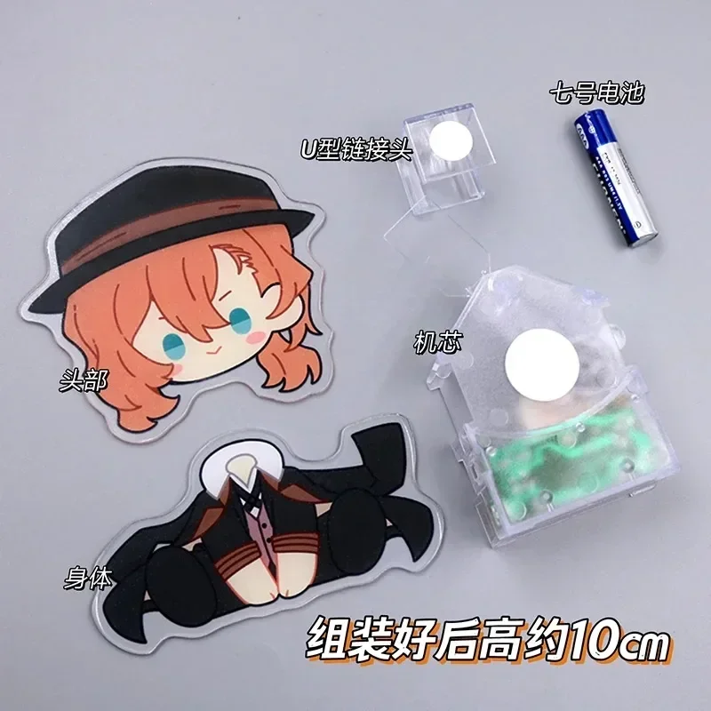 Anime Link Click Shi Guang Dai Li Ren Lu Guang Cheng Xiaoshi Cartoon Acrylic Stand Figure Model Plate Cosplay Tabletop Decor New